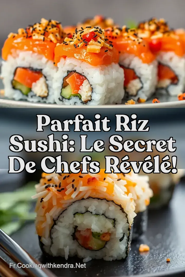 Parfait Riz Sushi: Le Secret de Chefs R&eacute;v&eacute;l&eacute;!