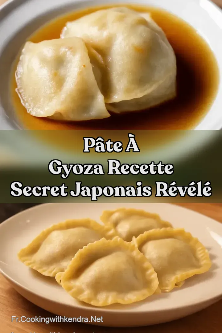 P&acirc;te &agrave; Gyoza Recette Secret Japonais R&eacute;v&eacute;l&eacute;
