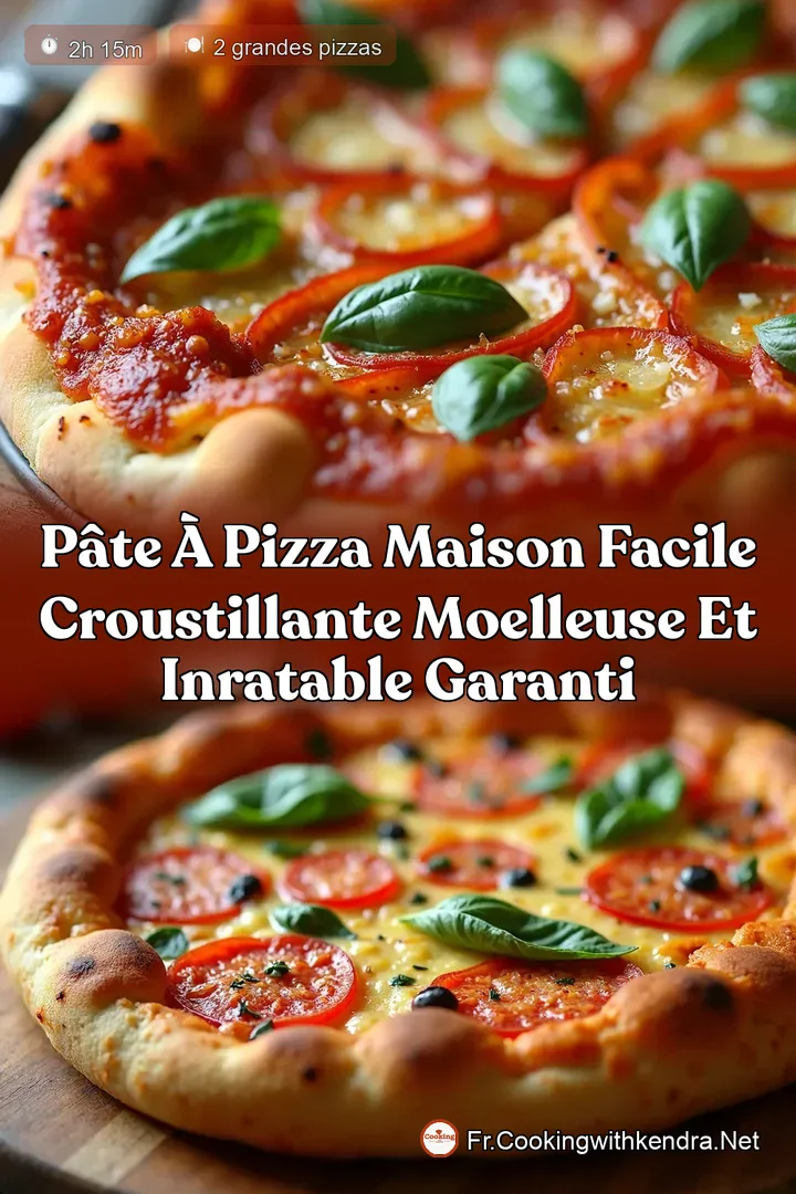 P&acirc;te &agrave; Pizza Maison Facile Croustillante Moelleuse et Inratable Garanti