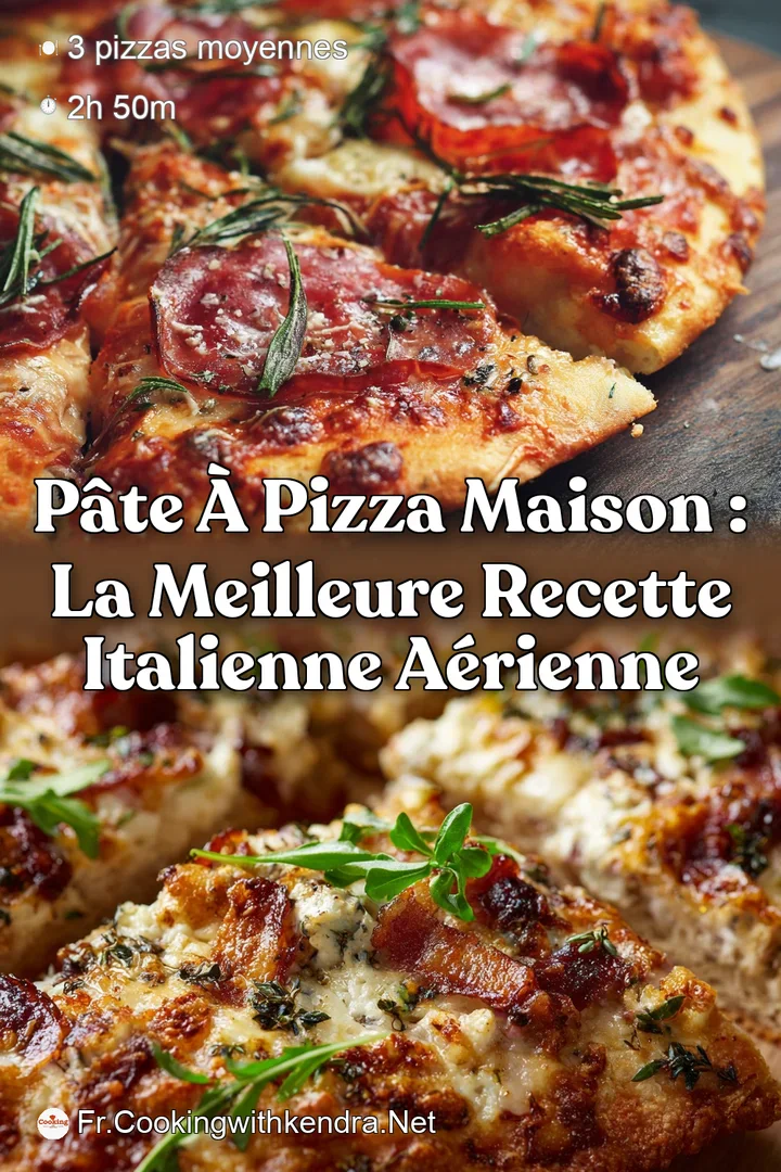 P&acirc;te &agrave; Pizza Maison : La Meilleure Recette Italienne A&eacute;rienne