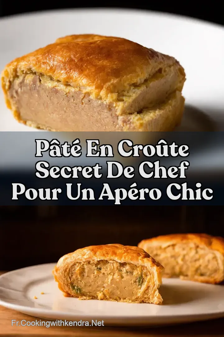 P&acirc;t&eacute; en Cro&ucirc;te Secret de Chef Pour Un Ap&eacute;ro Chic