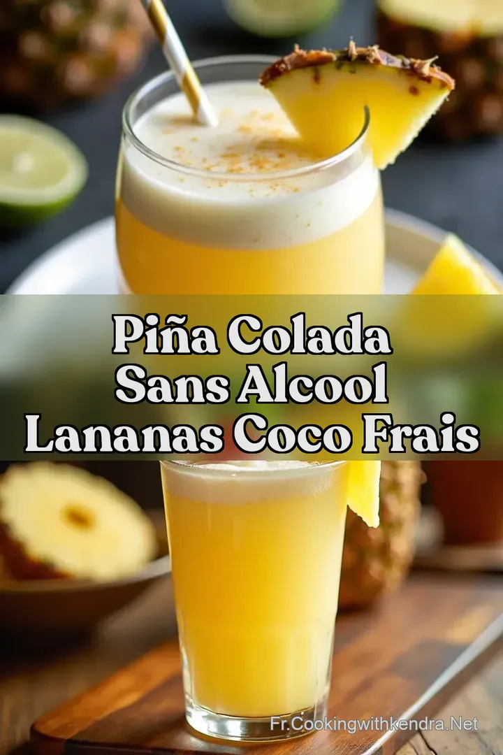 Pi&ntilde;a Colada Sans Alcool LAnanas Coco Frais