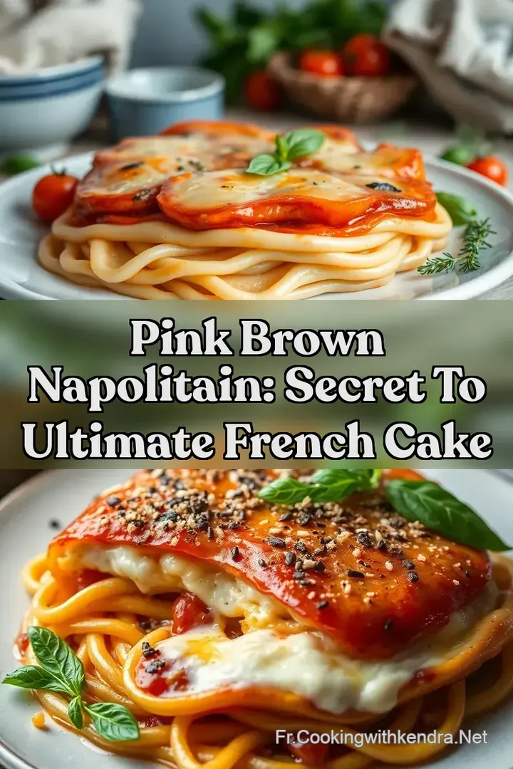 Pink Brown Napolitain: Secret to Ultimate French Cake
