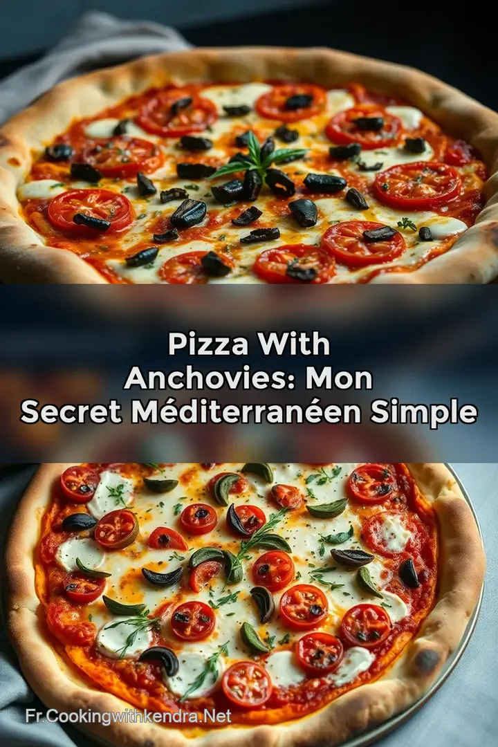 Pizza With Anchovies: Mon Secret M&eacute;diterran&eacute;en Simple