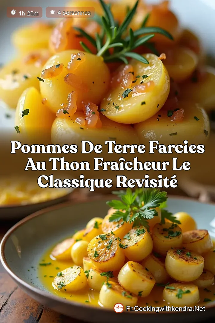 Pommes de Terre Farcies au Thon Fra&icirc;cheur Le Classique Revisit&eacute;