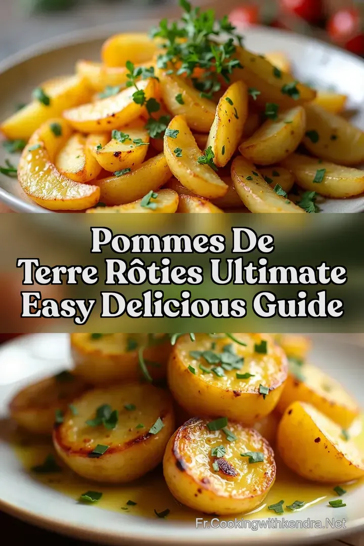 Pommes de Terre R&ocirc;ties Ultimate Easy Delicious Guide
