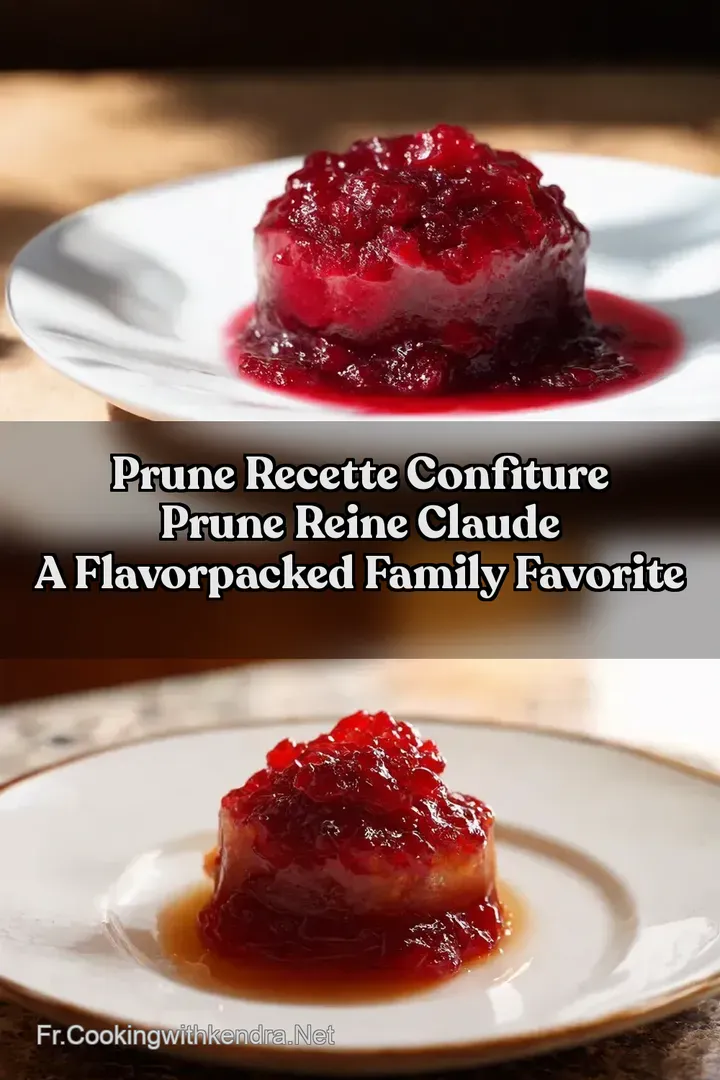 Prune Recette confiture prune reine claude A FlavorPacked Family Favorite