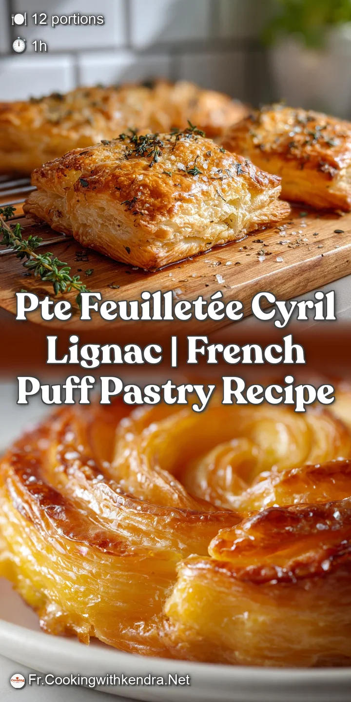 Close-up shot of rich, buttery puff pastry showcasing its delicate, airy layers and golden-brown hue. Visibly flaky and te...