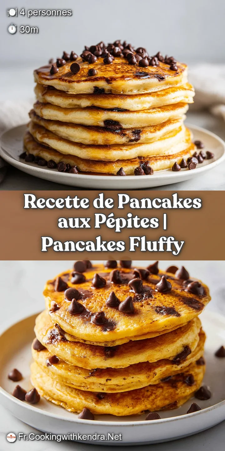 Gros plan sur une texture moelleuse et a&eacute;r&eacute;e, ponctu&eacute;e de gouttes de chocolat noir fondant et d'un filet de miel dor&eacute;.