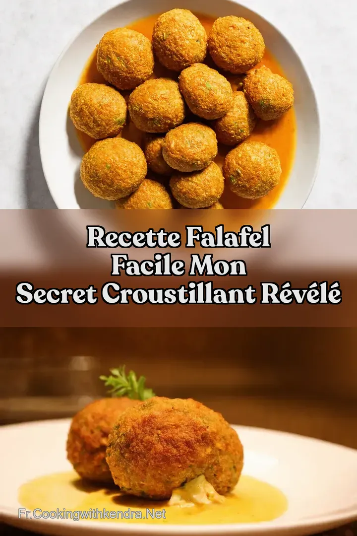 Recette Falafel Facile Mon Secret Croustillant R&eacute;v&eacute;l&eacute;