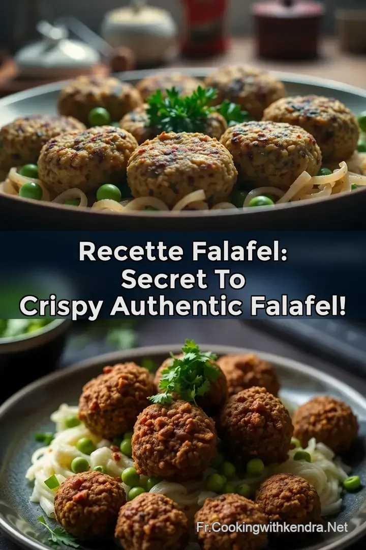 Recette Falafel: Secret To Crispy Authentic Falafel!