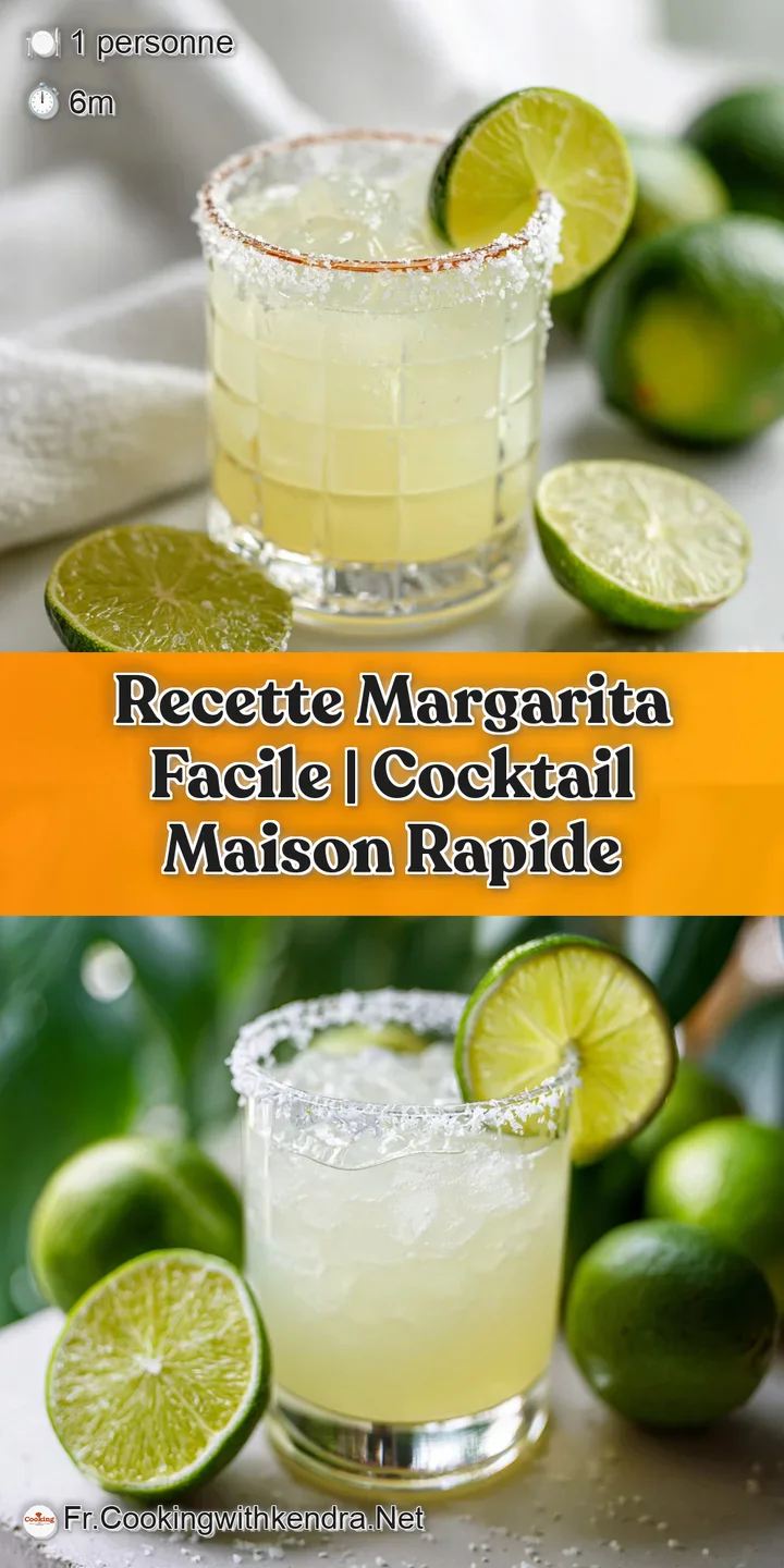 Close-up of a refreshing margarita; condensation on the glass, coarse salt clinging to the rim, and a juicy lime wedge vis...