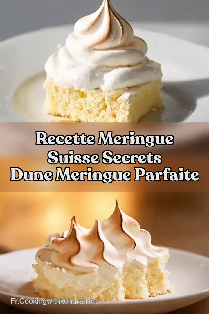 Recette Meringue Suisse Secrets dune Meringue Parfaite
