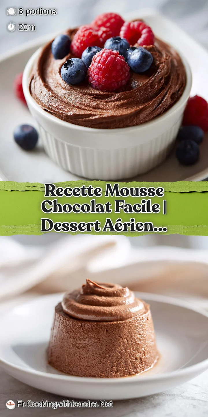 Close-up of decadent chocolate mousse. Deep, dark color with a tempting sheen. Whipped texture looks light, rich, and irre...