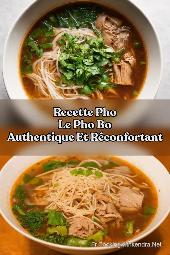 Recette Pho Le Pho Bo Authentique et R&eacute;confortant