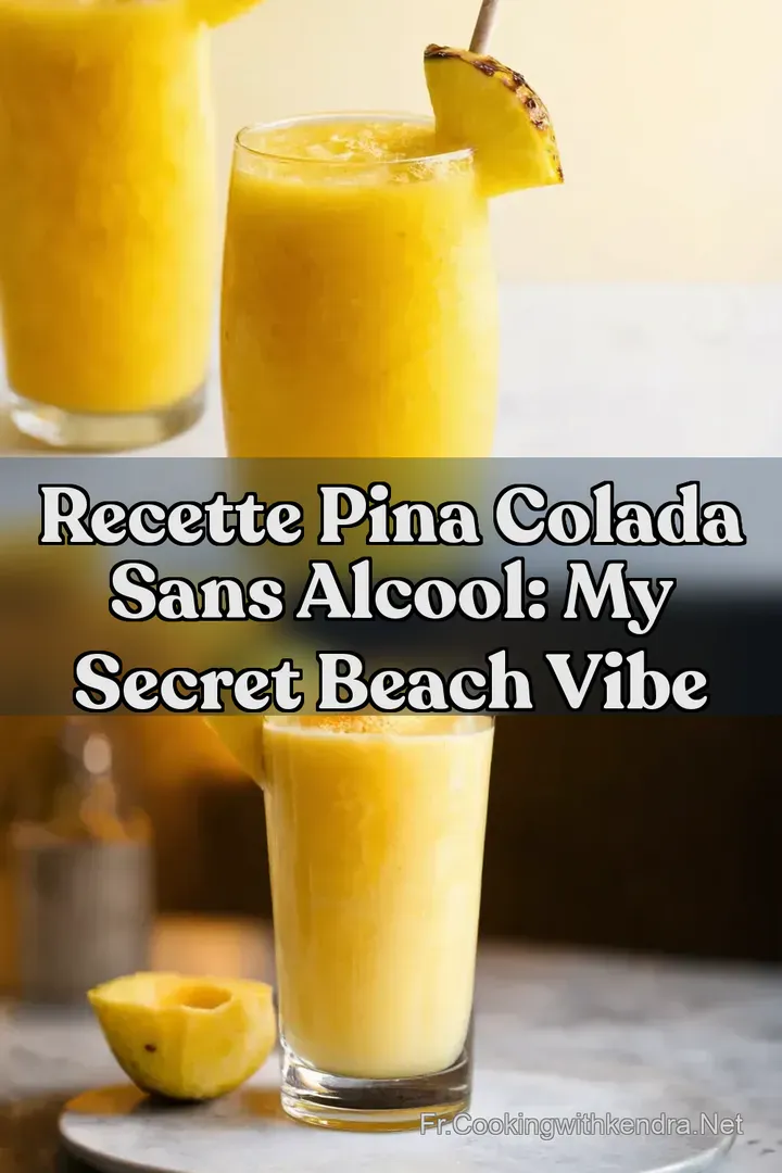 Recette Pina Colada Sans Alcool: My Secret Beach Vibe