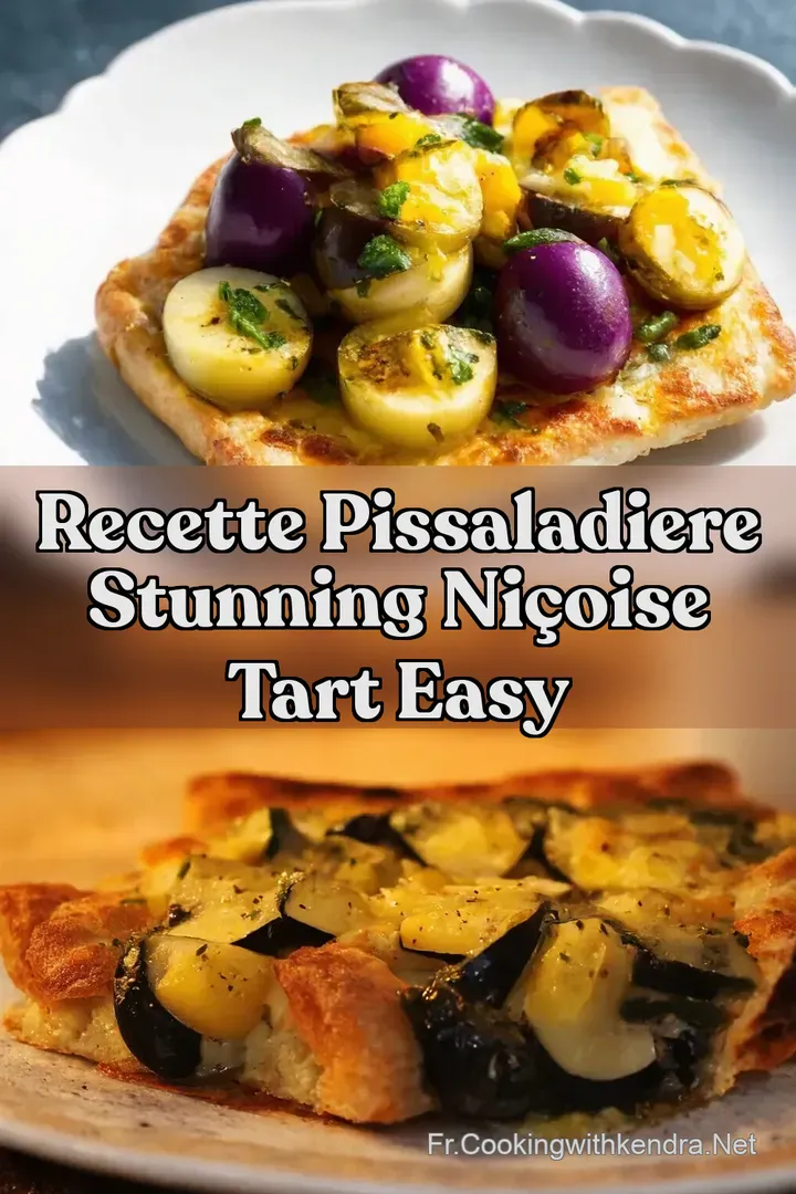 Recette Pissaladiere Stunning Ni&ccedil;oise Tart Easy