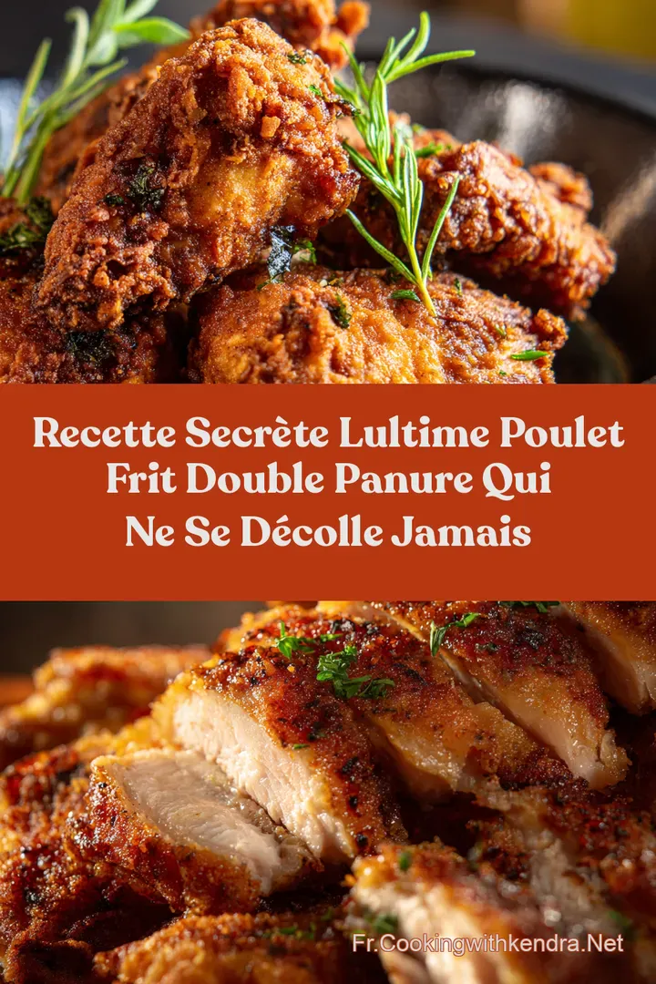 Recette Secr&egrave;te LUltime Poulet Frit Double Panure Qui Ne Se D&eacute;colle Jamais