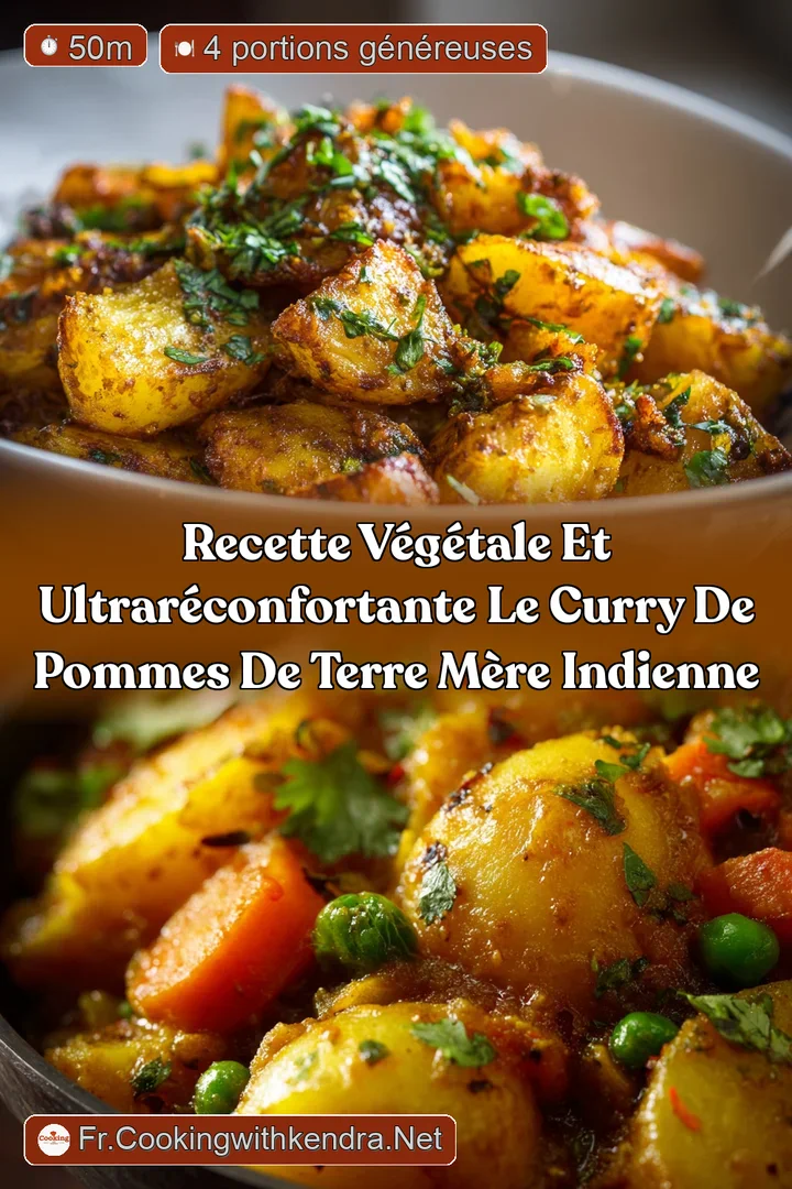 Recette V&eacute;g&eacute;tale et UltraR&eacute;confortante Le Curry de Pommes de Terre M&egrave;re Indienne