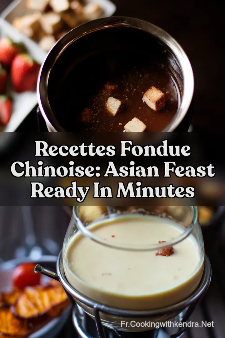 Recettes Fondue Chinoise: Asian Feast Ready in Minutes