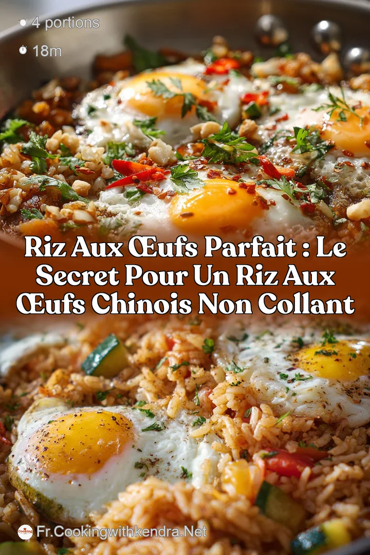 Riz aux &oelig;ufs parfait : Le secret pour un riz aux &oelig;ufs chinois non collant