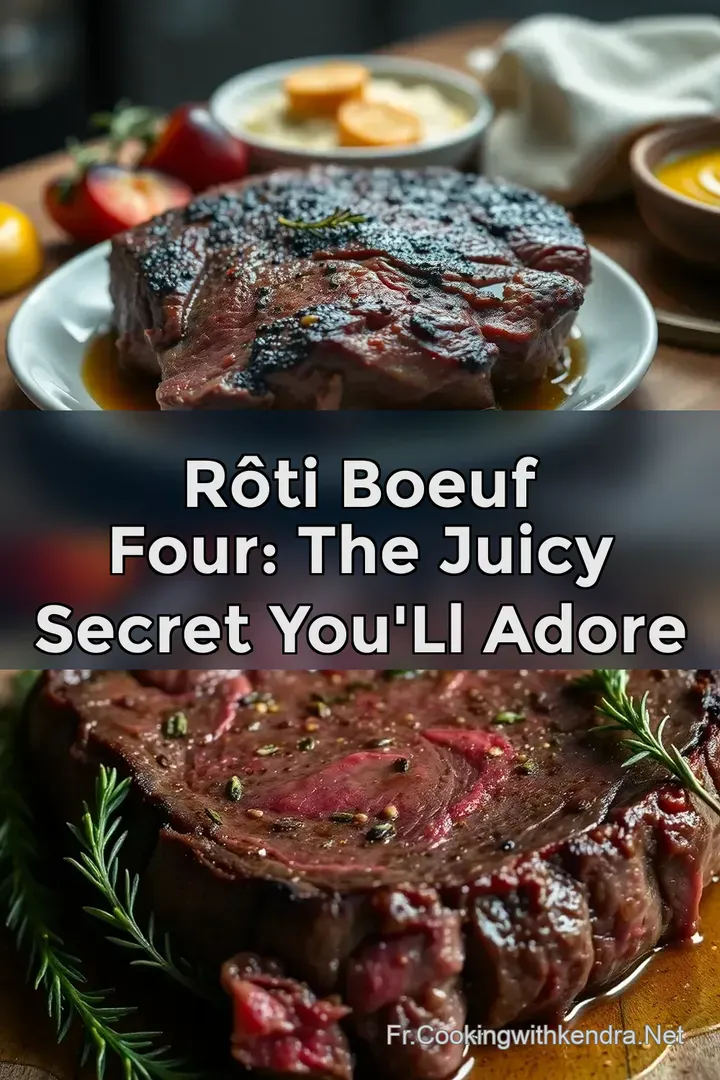 R&ocirc;ti Boeuf Four: The Juicy Secret You ll Adore