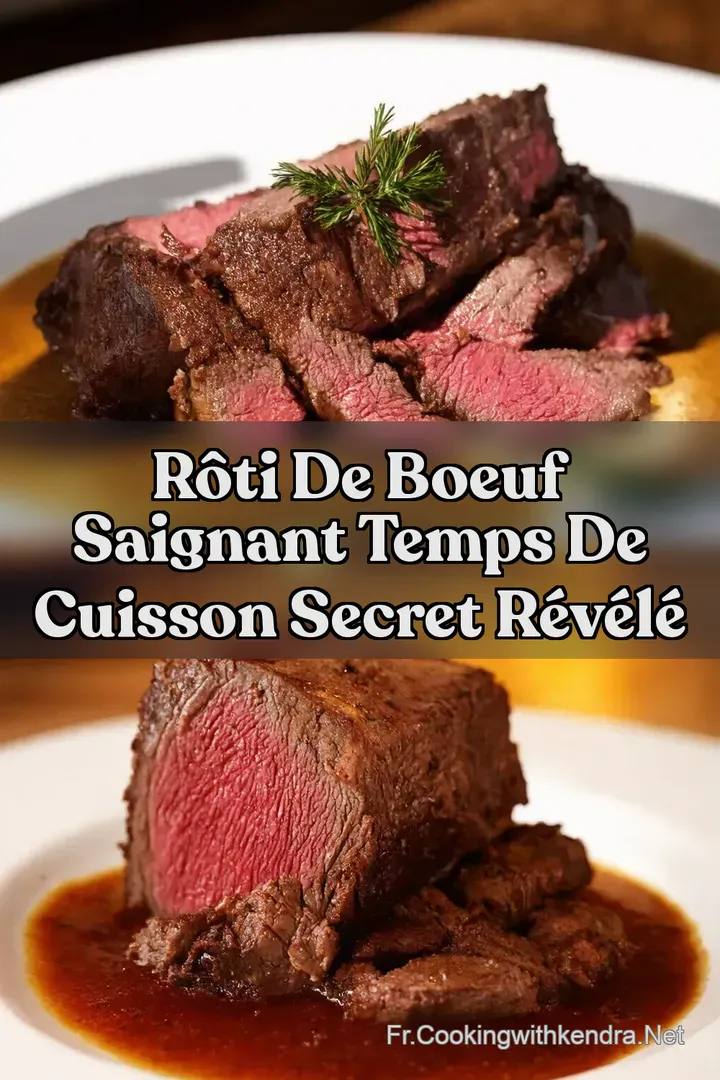 R&ocirc;ti de Boeuf Saignant Temps de Cuisson Secret R&eacute;v&eacute;l&eacute;