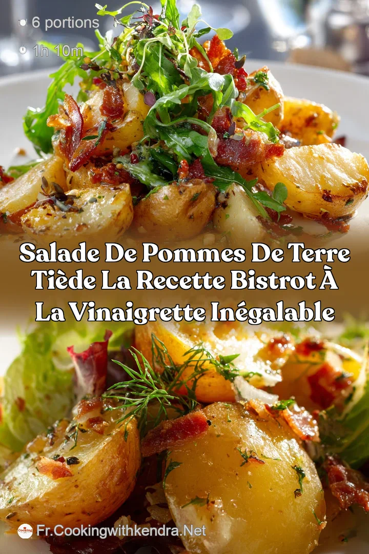 Salade de Pommes de Terre Ti&egrave;de La recette bistrot &agrave; la vinaigrette in&eacute;galable