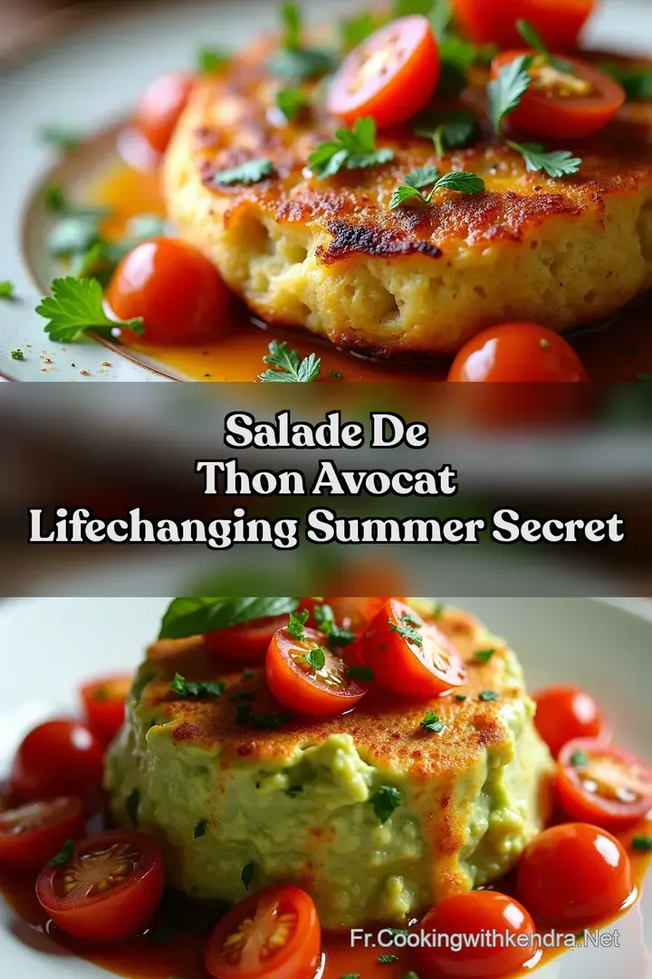 Salade de Thon Avocat LifeChanging Summer Secret