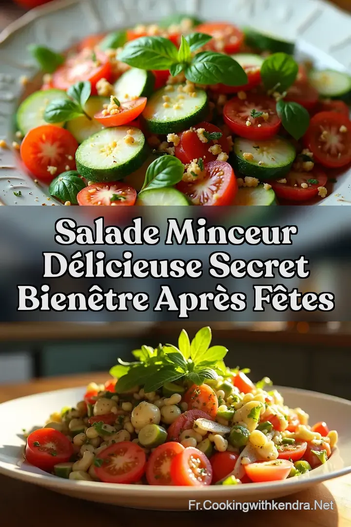 Salade Minceur D&eacute;licieuse Secret Bien&Ecirc;tre Apr&egrave;s F&ecirc;tes