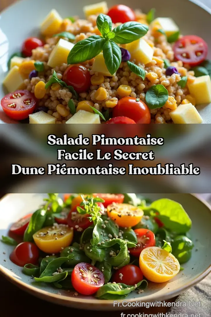 Salade Pimontaise Facile Le Secret dune Pi&eacute;montaise Inoubliable
