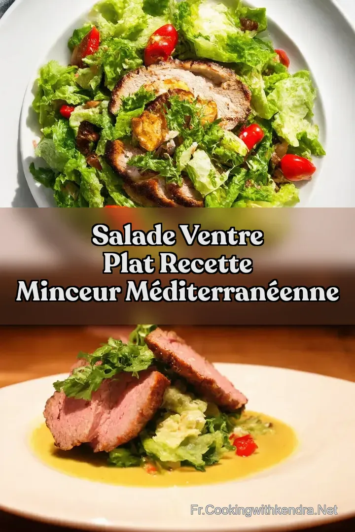 Salade Ventre Plat Recette Minceur M&eacute;diterran&eacute;enne