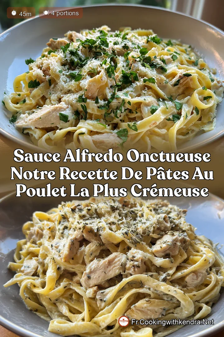 Sauce Alfredo Onctueuse Notre Recette de P&acirc;tes au Poulet la Plus Cr&eacute;meuse