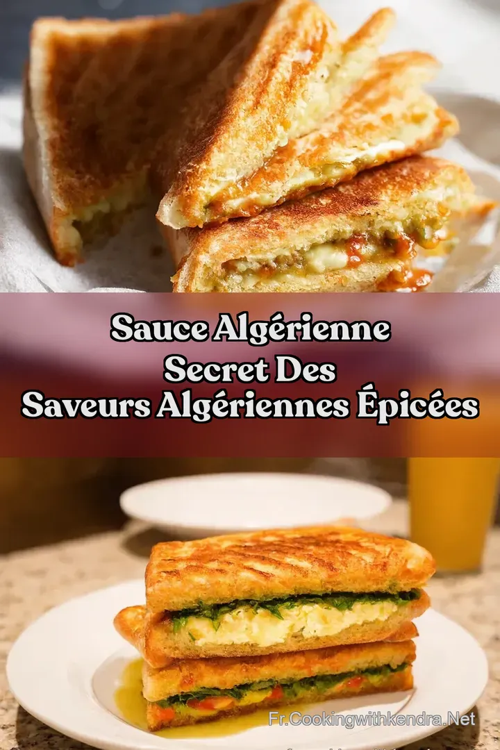 Sauce Alg&eacute;rienne Secret des Saveurs Alg&eacute;riennes &Eacute;pic&eacute;es