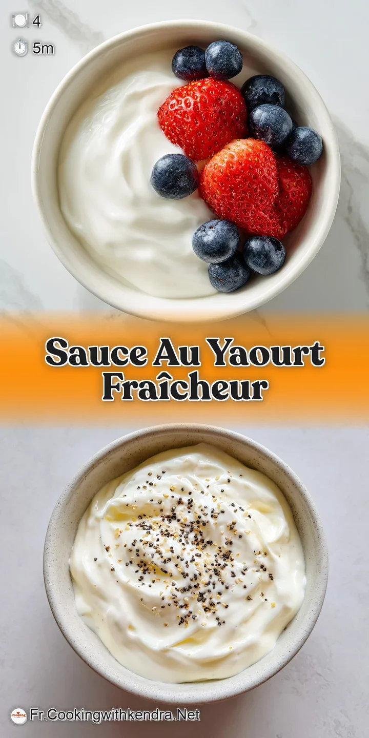 Close-up of the yogurt sauce&rsquo;s velvety texture, glistening with olive oil and dotted with finely chopped fresh herbs.