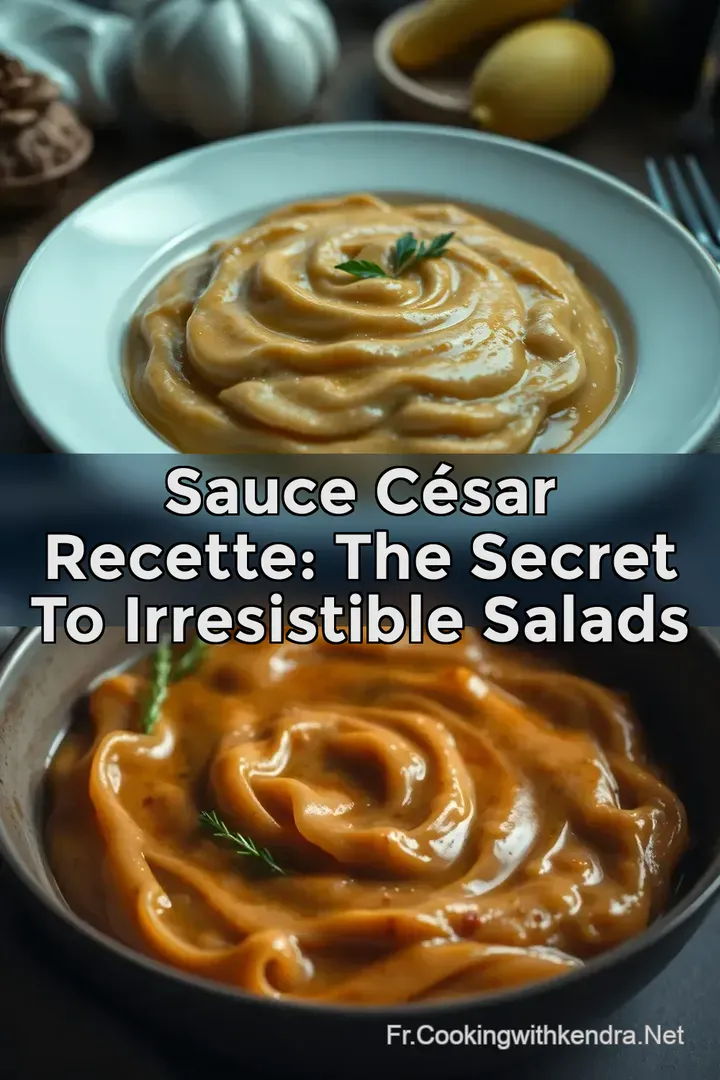 Sauce C&eacute;sar Recette: The Secret to Irresistible Salads