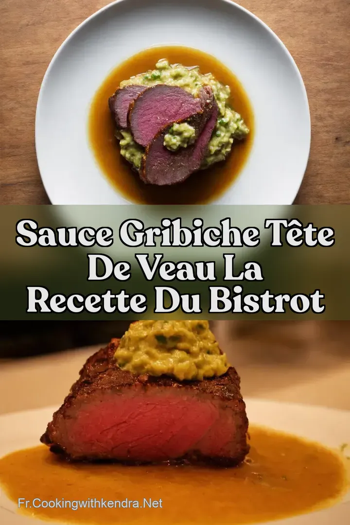Sauce Gribiche T&ecirc;te de Veau La Recette du Bistrot