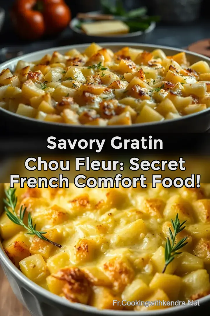 Savory Gratin Chou Fleur: Secret French Comfort Food!