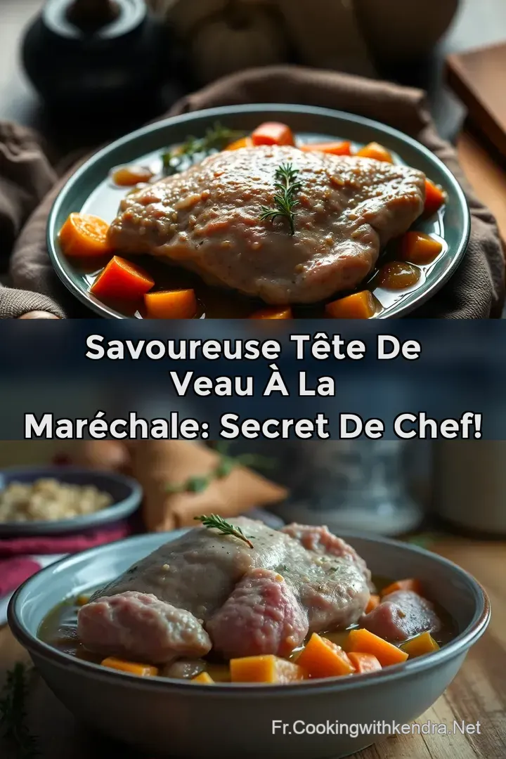 Savoureuse T&ecirc;te de Veau &agrave; la Mar&eacute;chale: Secret de Chef!