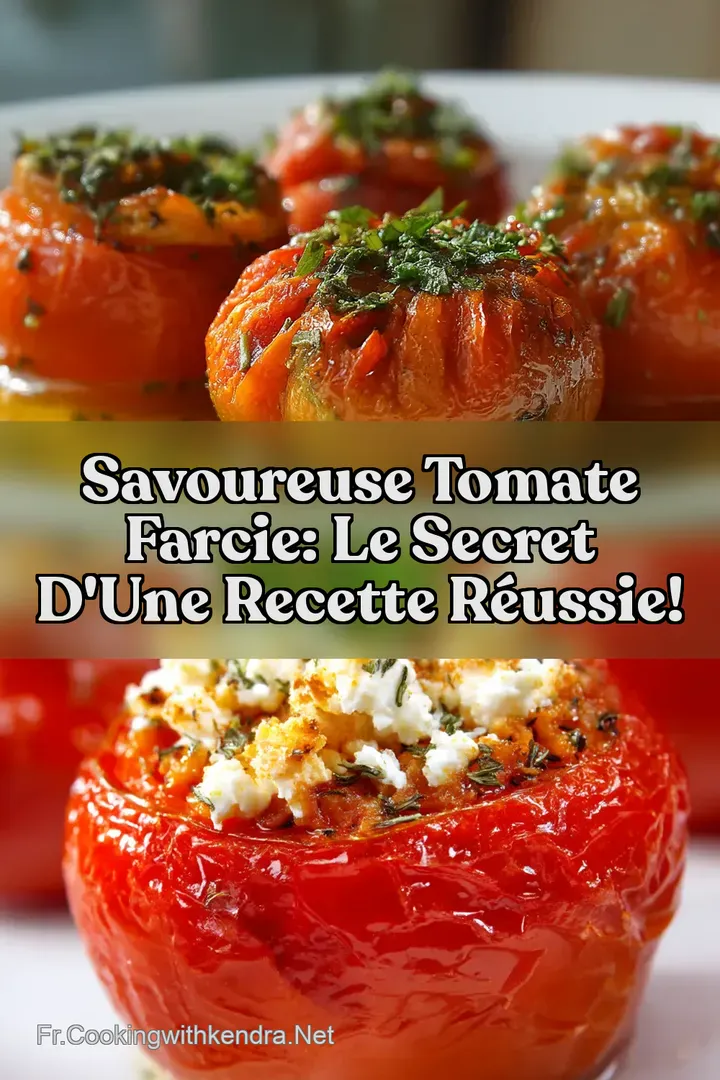 Savoureuse Tomate Farcie: Le Secret d une Recette R&eacute;ussie!