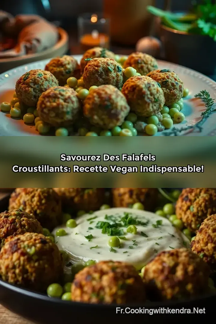 Savourez des Falafels Croustillants: Recette Vegan Indispensable!