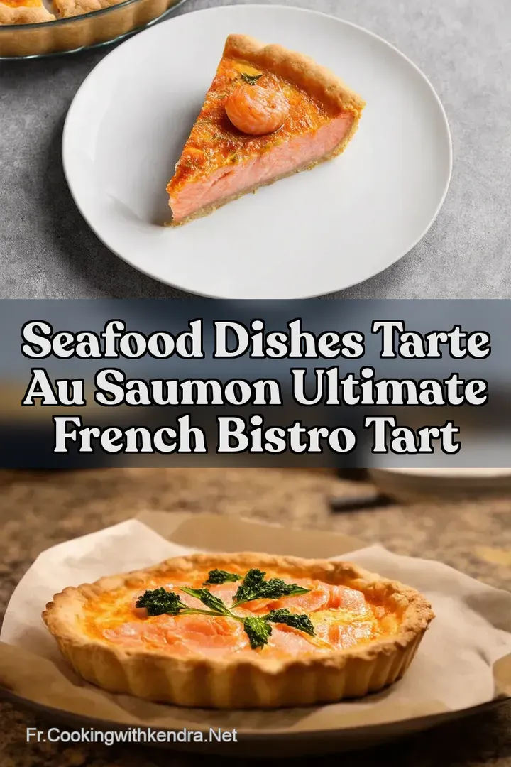 Seafood Dishes Tarte au Saumon Ultimate French Bistro Tart