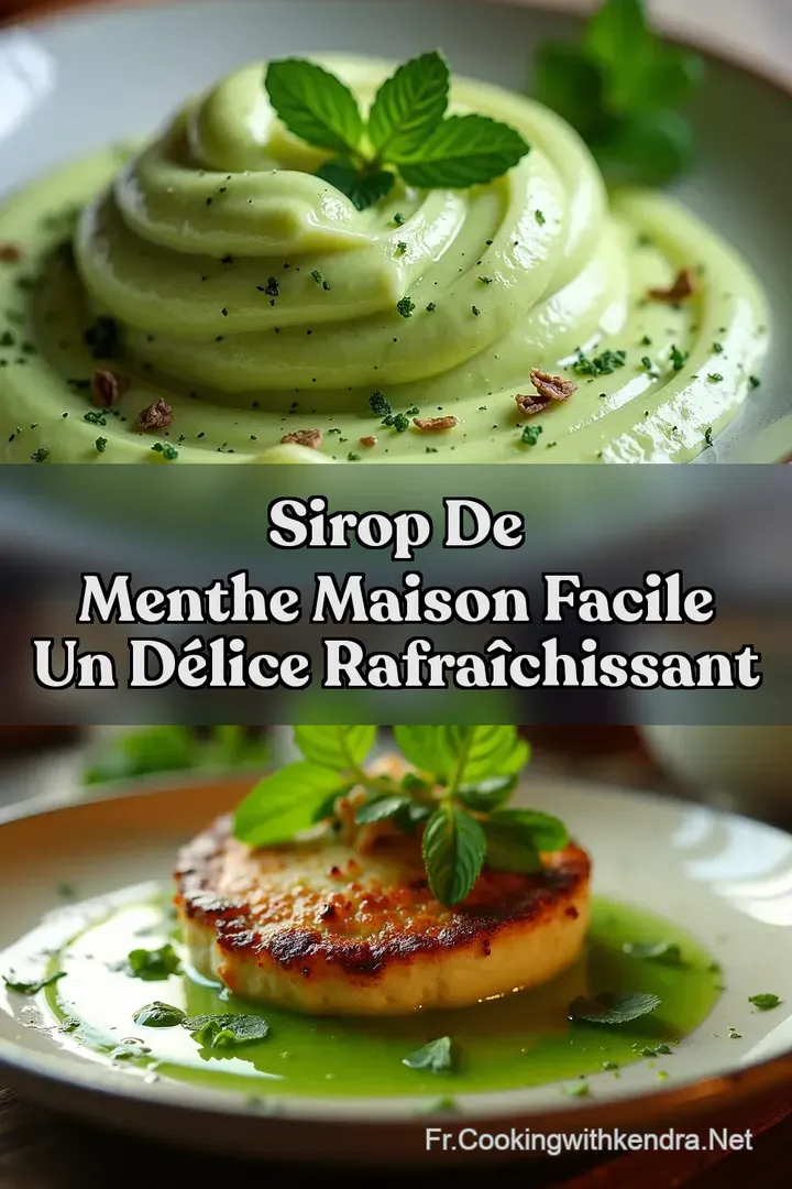 Sirop de Menthe Maison Facile Un D&eacute;lice Rafra&icirc;chissant