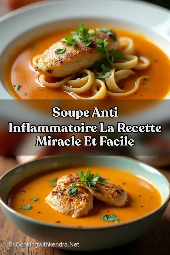 Soupe Anti Inflammatoire La Recette Miracle et Facile