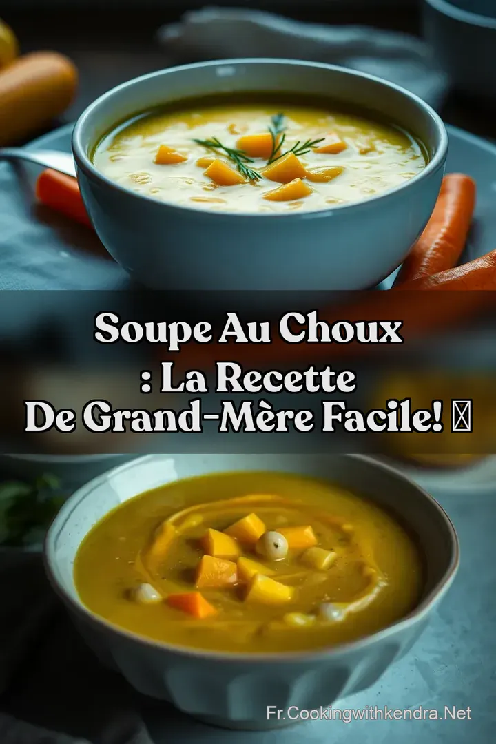 Soupe Au Choux : La Recette de Grand-M&egrave;re Facile! ✨