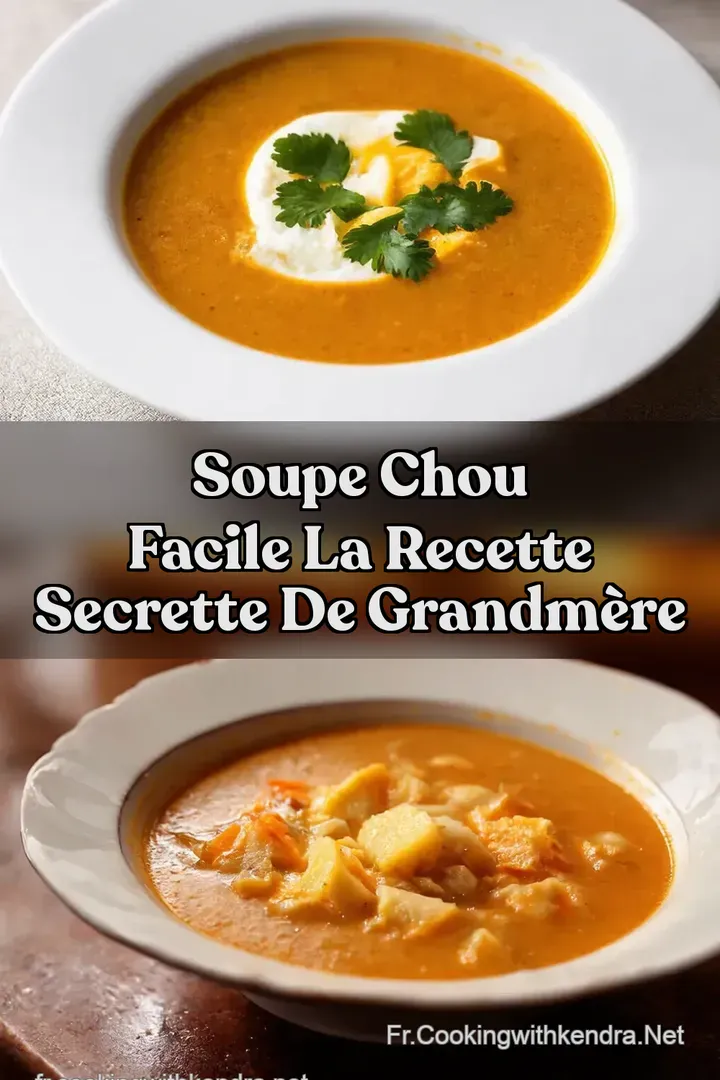 Soupe Chou Facile La Recette Secrette de GrandM&egrave;re