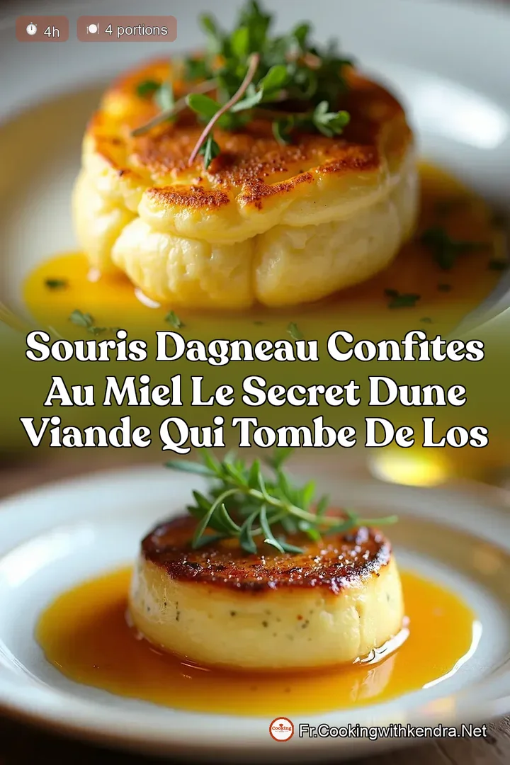 Souris dAgneau Confites au Miel Le Secret dune Viande Qui Tombe de lOs