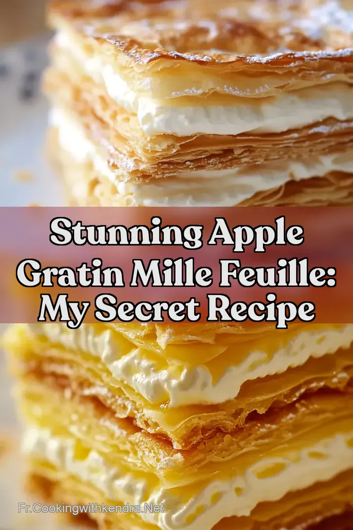Stunning Apple Gratin Mille Feuille: My Secret Recipe
