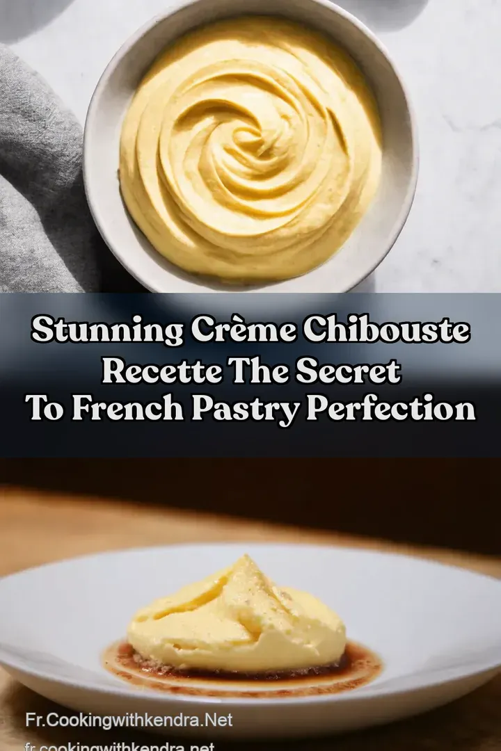 Stunning Cr&egrave;me Chibouste Recette The Secret to French Pastry Perfection