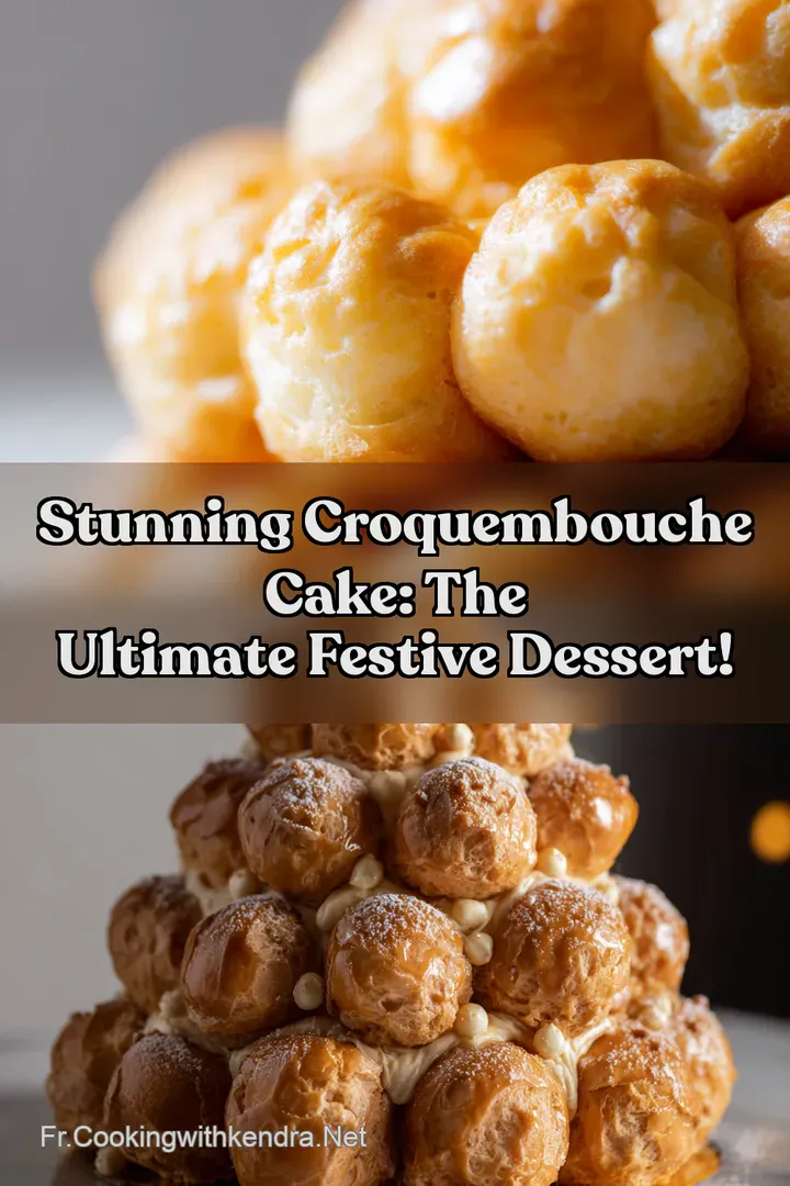 Stunning Croquembouche Cake: The Ultimate Festive Dessert!